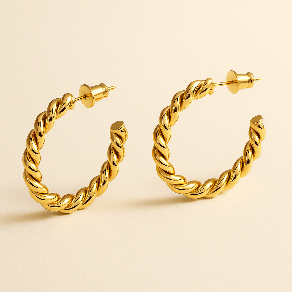 Pastry Hoop Earrings
