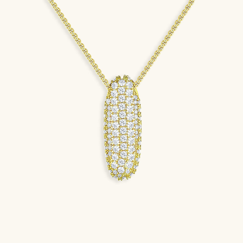 Hailey Bubble Initial Necklace