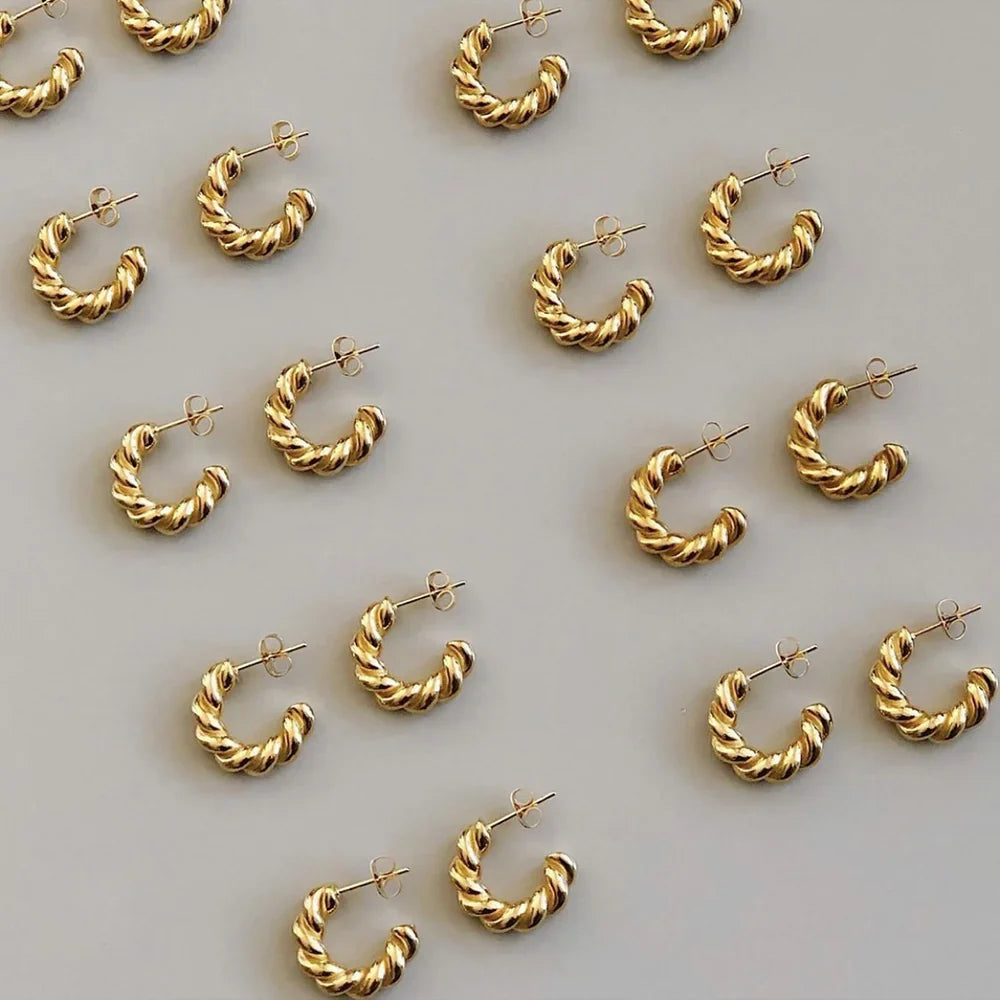 Pastry Hoop Earrings