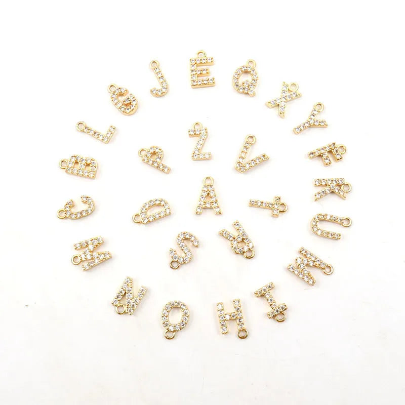 Melly® Diamond Initial Herringbone Necklace