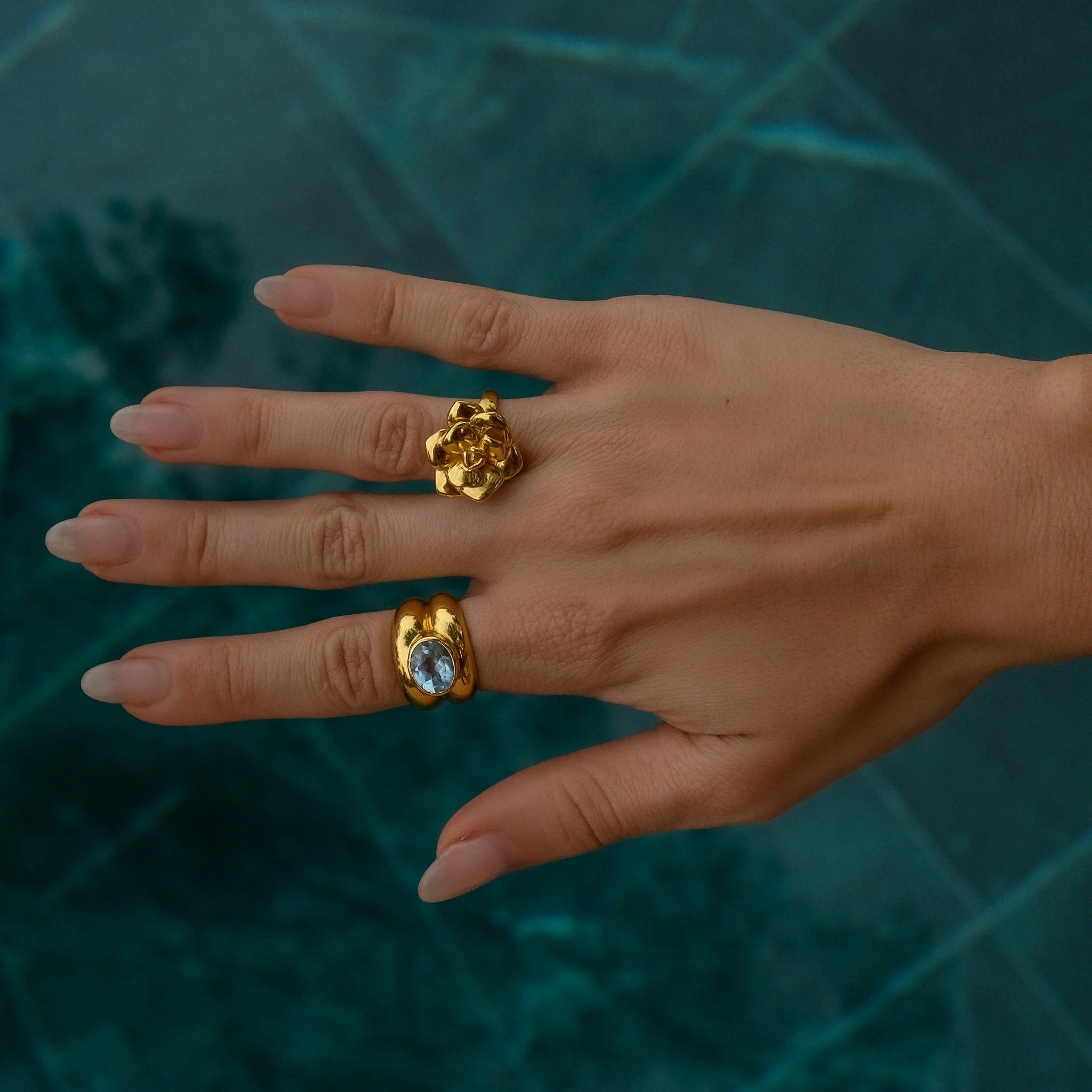 Pua Kala Floral Ring