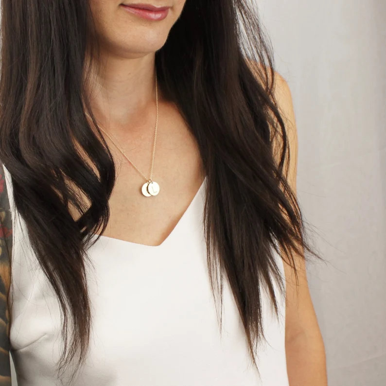 Aura Initial Necklace