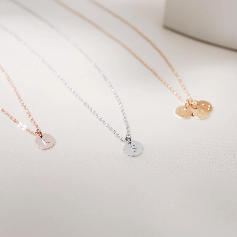 Aura Initial Necklace