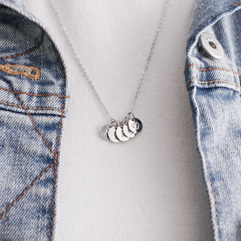 Aura Initial Necklace